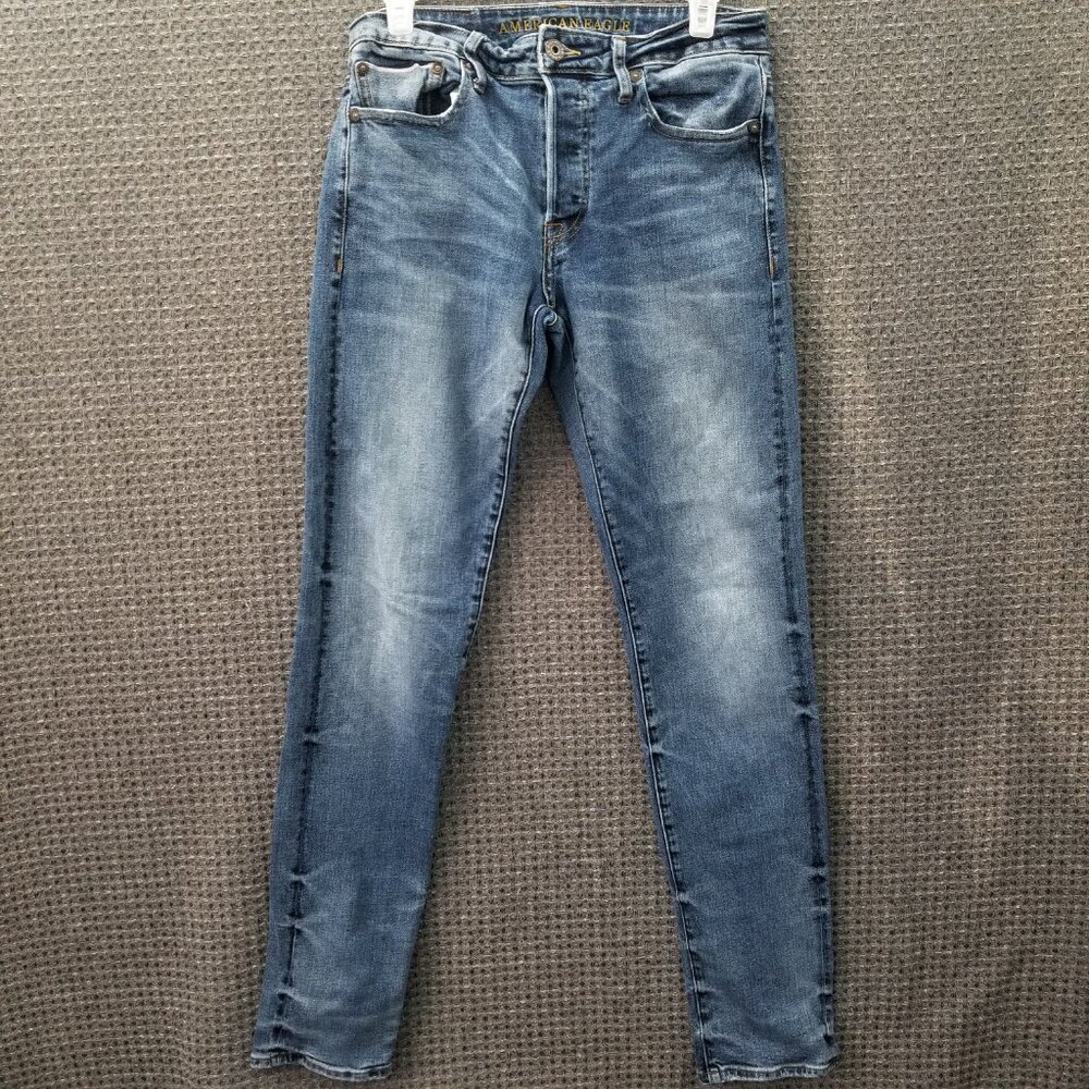 American Eagle Outfitters Flex Slim Button Fly Jeans Men's 30 x 34
